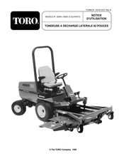 Toro 60001 Notice D'utilisation