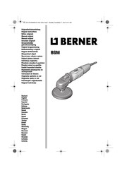 Berner BGM Notice Originale