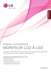 LG E2360S Manuel D'utilisation