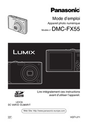 Panasonic LUMIX DMC-FX55 Mode D'emploi