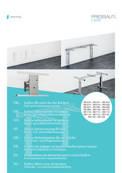 Pressalit Care Indivo RK1010 Manuel D'utilisation Et D'entretien