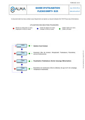 Alma FLEXICOMPT+ D25 Guide D'utilisation