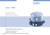 Burkert 8690 Manuel D'utilisation