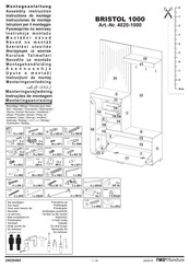 FMD Furniture BRISTOL 1000 4020-1000 Instructions De Montage