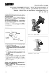 oventrop Hydrocontrol R Instructions De Montage