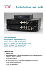 Cisco RV082 Guide De Démarrage Rapide