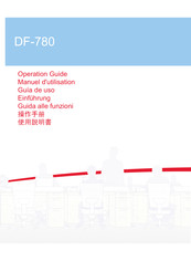 Kyocera DF-780 Manuel D'utilisation