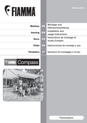 Fiamma Compass Instructions De Montage Et Mode D'emploi