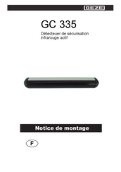 GEZE GC 335 Notice De Montage