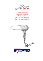 Termozeta Classic Air 2000 Mode D'emploi