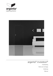 argenta invisidoor Notice De Montage