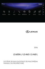 Lexus RX 450h 2016 Manuel Du Propriétaire