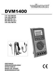 Velleman DVM1400 Notice D'emploi