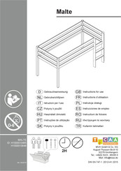 Ticaa Malte H1000010465 Instructions D'utilisation