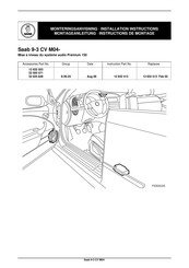 Saab 32 025 849 Instructions De Montage