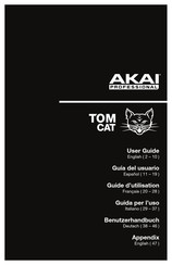 Akai Professional TOM CAT Manuel D'utilisation