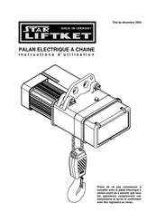 Star Liftket LK250-3400-18 Instructions D'utilisation