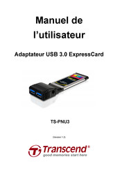 Transcend TS-PNU3 Manuel De L'utilisateur