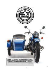 URAL Motorcycles cT 2014 Manuel Du Propriétaire
