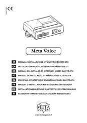 Meta System Meta Voice Manuel D'installation