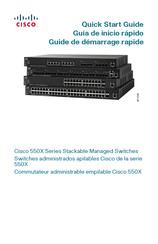 Cisco SG550X-24MP Guide De Démarrage Rapide