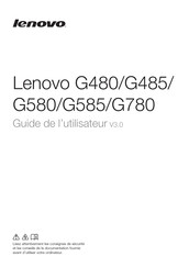 Lenovo IDEAPAD G480 Guide De L'utilisateur
