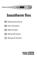 Boso Bosch+Sohn bosotherm flex Mode D'emploi