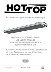 MO-EL HOT-TOP Extra Large Notice D'utilisation Et D'entretien