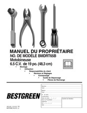 Bestgreen BMDRT65B Manuel Du Propriétaire