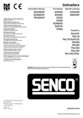 Senco SCN34 Mode D'emploi