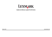 Lexmark Pro715 Guide De Référence Rapide