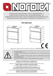 Nordica FLY IDRO DSA Instructions Pour L'installation, L'utilisation Et L'entretien