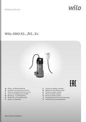 Wilo EMU KS Notice De Montage Et De Mise En Service