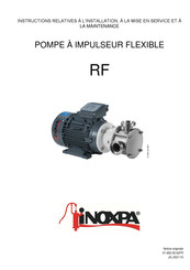 Inoxpa RF Notice Originale