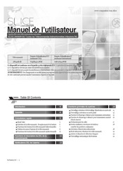 CompuSTAR SLICE 2W940R-SS Manuel De L'utilisateur