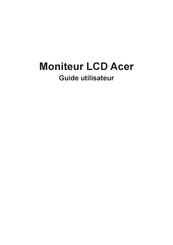 Acer PE270K Guide Utilisateur