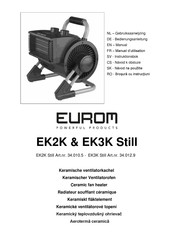 EUROM EK2K Still Manuel D'utilisation