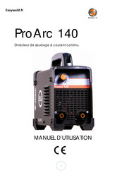 EasyWeld ProArc 140 Manuel D'utilisation