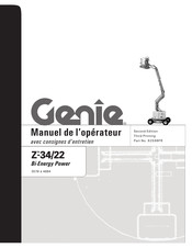Genie Z-34/22 Manuel De L'opérateur