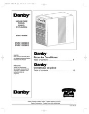 Danby DVAC12038EE Manuel D'utilisation