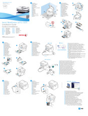 Xerox WorkCentre 3225 Guide D'installation