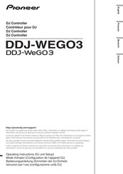 Pioneer DDJ-WEGO3 Mode D'emploi