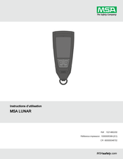 MSA LUNAR Instructions D'utilisation