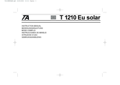 Triumph Adler T 1210 Eu solar Mode D'emploi