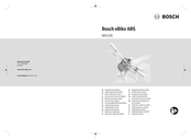 Bosch eBike ABS BAS100 Notice D'utilisation D'origine