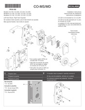 Schlage CO-100 Instructions D'installation