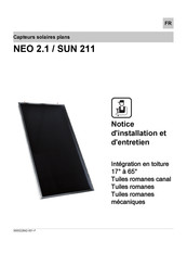 REMEHA SUN 211 Notice D'installation Et D'entretien