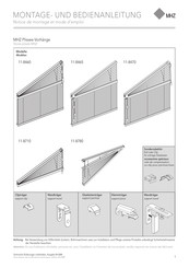 Mhz 11-8460 Notice De Montage Et Mode D'emploi