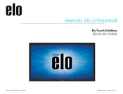 Elo Touch Solutions IDS ET5503L Manuel De L'utilisateur