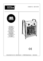 Güde GH 9 EV Mode D'emploi Original